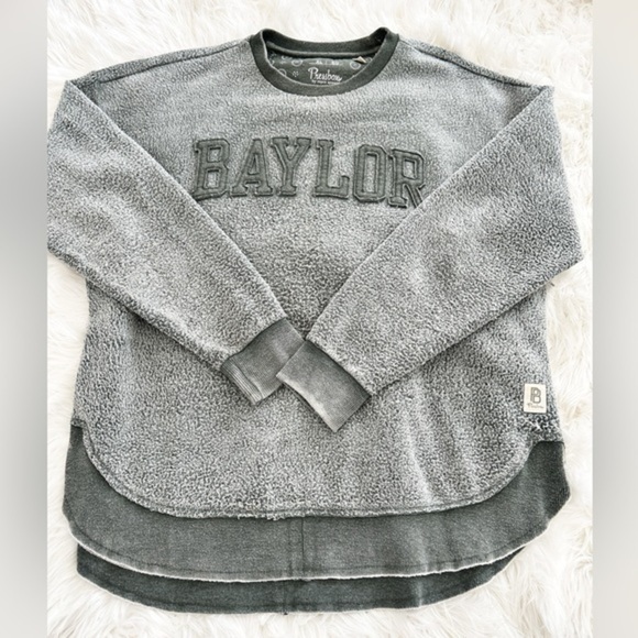PressBox green/ Gray Baylor Pullover Sweatshirt size xl - Picture 1 of 2